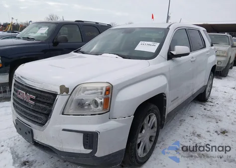 2017 GMC Terrain Sle-1 z USA, uszkodzony, nr VIN 2GKALMEK8H6126577